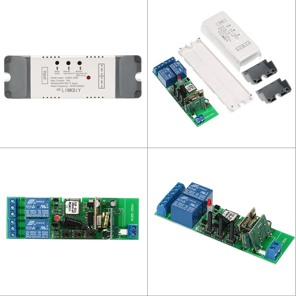 eWeLink 433Mhz Wifi Switch Universal Wireless Remote Control Switch Module Timer APP Voice Remote Control for Alexa Google Home