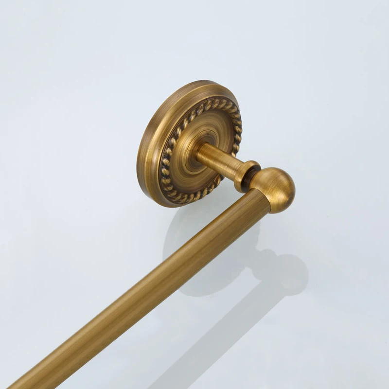 Toallero antiguo, toallero de latón retro, soporte de pared para toallero de baño vintage | Leroy Merlin