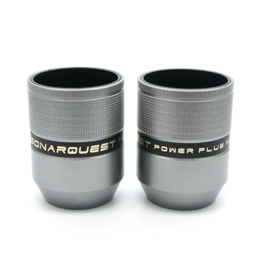 SONARQUEST Алюминий сплав UW PA-40E(R) PA-40F(R) High End родием EUR Schuko EU Мощность Plug& IEC разъем для усилителя