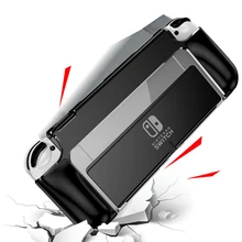 Coque de Protection ergonomique en Silicone TPU pour Nintendo Switch oled, antichoc, poignée, accessoires 