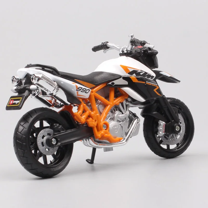 1/18 масштаб Классический Маленький bburago KTM 990 Supermoto R велосипед duke Diecasts& игрушечные транспортные средства Мотоцикл модель маленьких мальчиков thumbnails