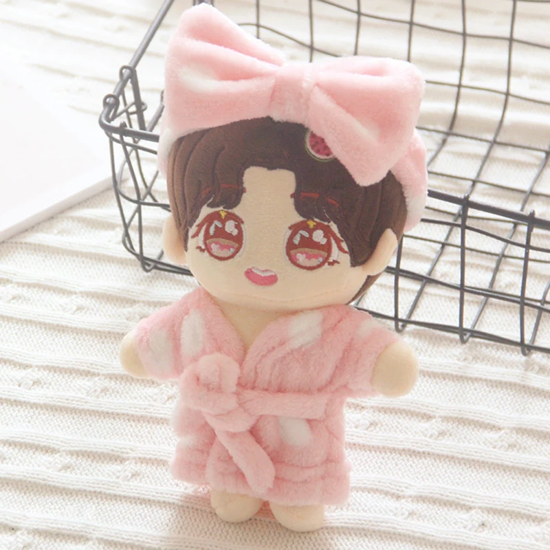 Cute Headband Pajamas For 20cm Doll Clothes Idol Doll Baby Accessories Toys Birthday Present Accessories Headband Pajama
