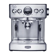19Bar итальянская Эспрессо Коммерческая кофемашина полуавтоматическая Бытовая Паровая молочная пена пузырь 2.1л Кофеварка TSK-1837B