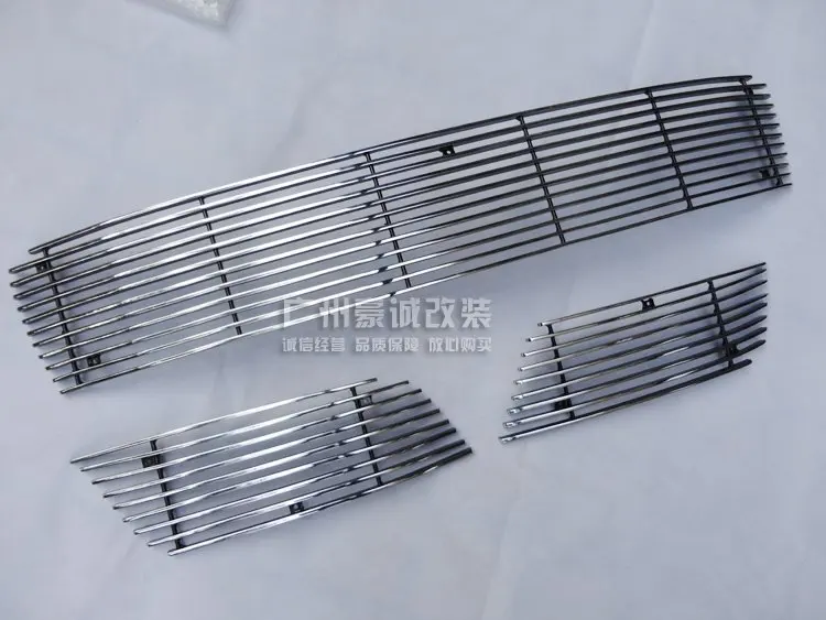 Передняя решетка из алюминиевого сплава для Mitsubishi Outlander 2009 2010 2011 2012|grill trim|front grill for