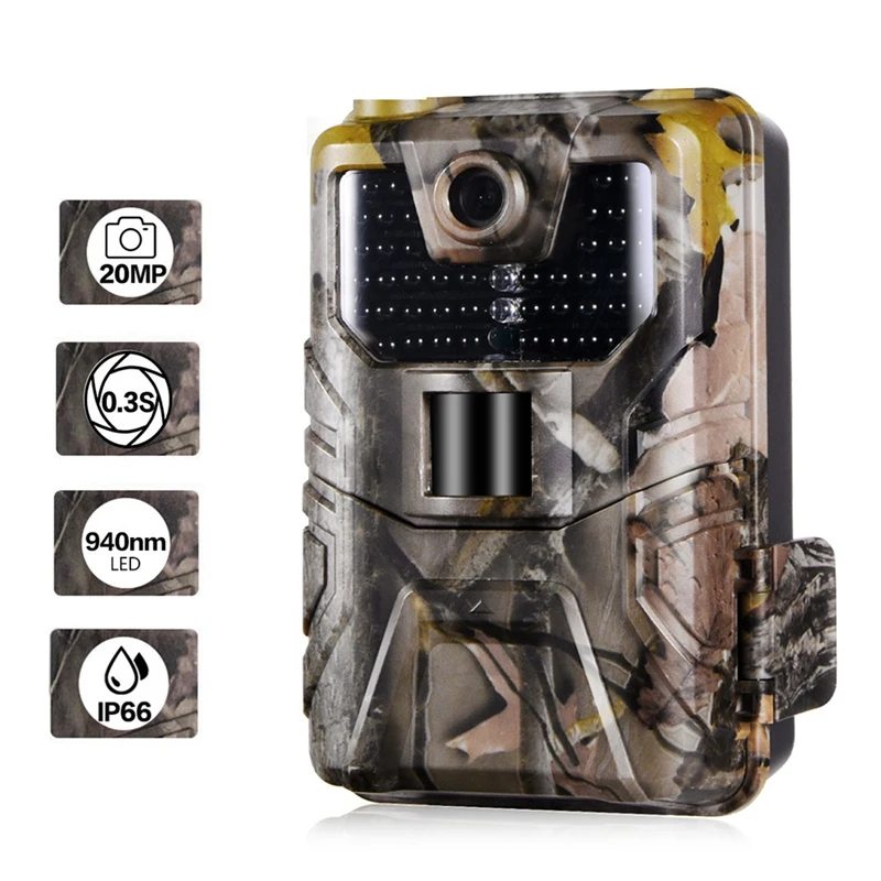 Hc900A камера для охоты 20Mp 1080P 0.5S триггер Инфракрасная ночного видения
