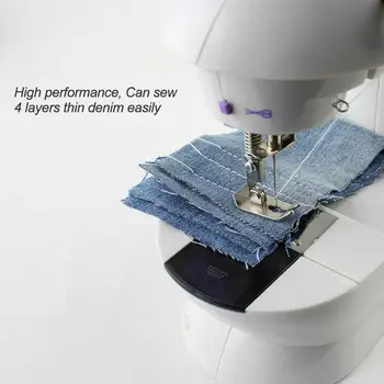 

Household Plug Electric sewing machine set sweing Tailor Electric Multifunction Mini Small Sewing Portable Machine Househol P3S6