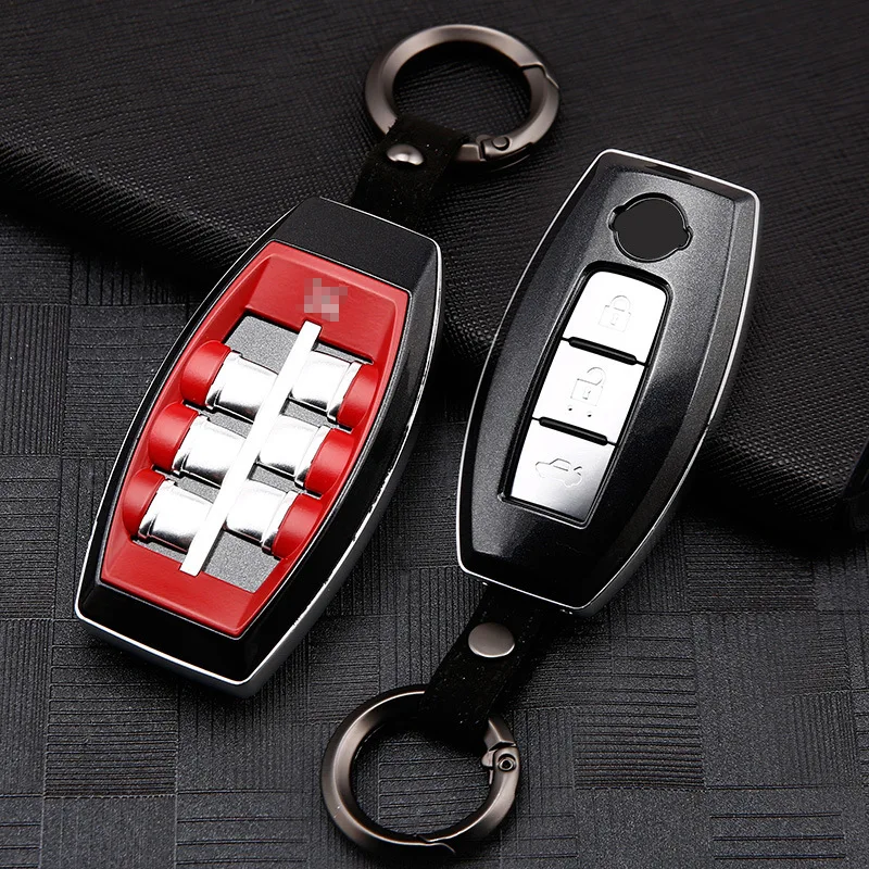 

Car Remote Key Case for Nissan Qashqai J10 J11 X-Trail T31 T32 Kicks Tiida Key Protector Shell Cover Auto Accessories