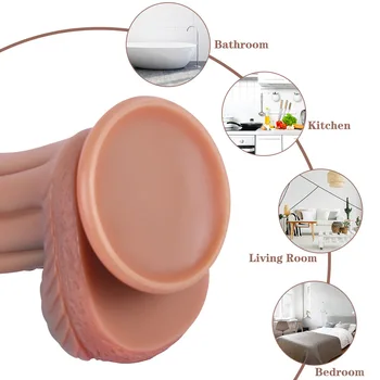 Animal Penis Realistic Dildo Huge Sex Toys For Woman Masturbator Big Artificial Cock Silicone Soft Vagina Orgasm Sexy Shop Adult 4