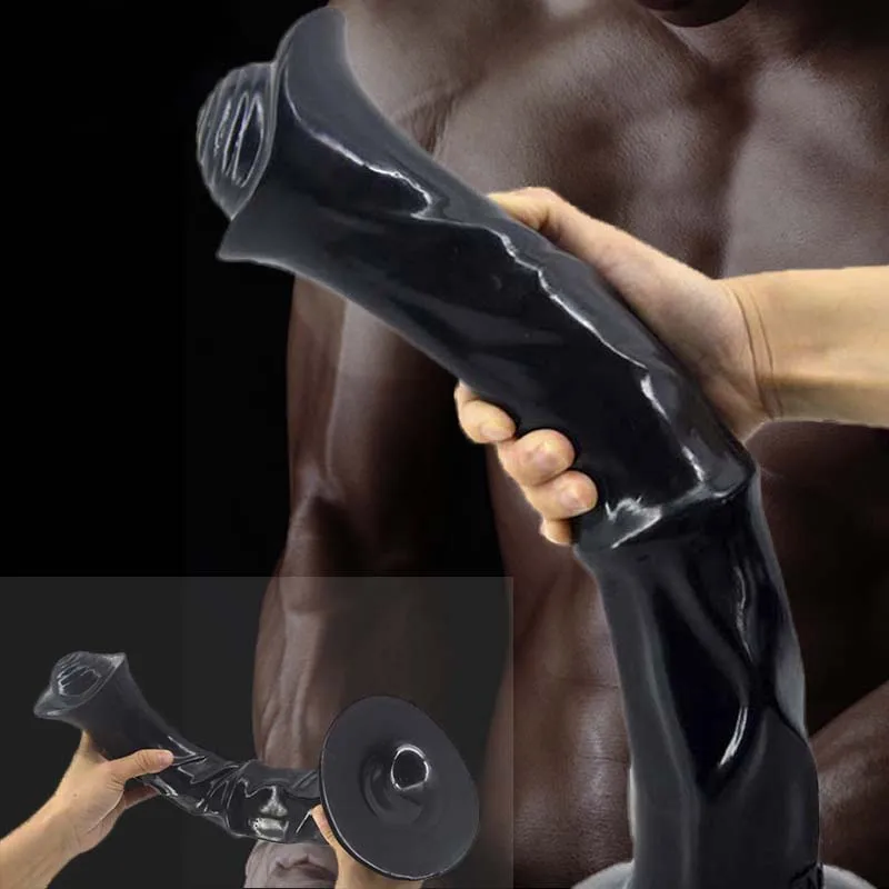 Animal type Medium Horse Anal Plug Dildo Huge sex toy for Fetish massage Masturbation suction cup no vibration Adult Hot Product |