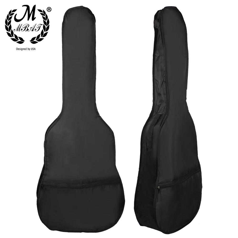 M MBAT 38/41 Inch Classical Acoustic Guitar Carry Bag Soft Case with Shoulder Strap Unisex Backpack Side Portable Handle Pocket | Спорт и