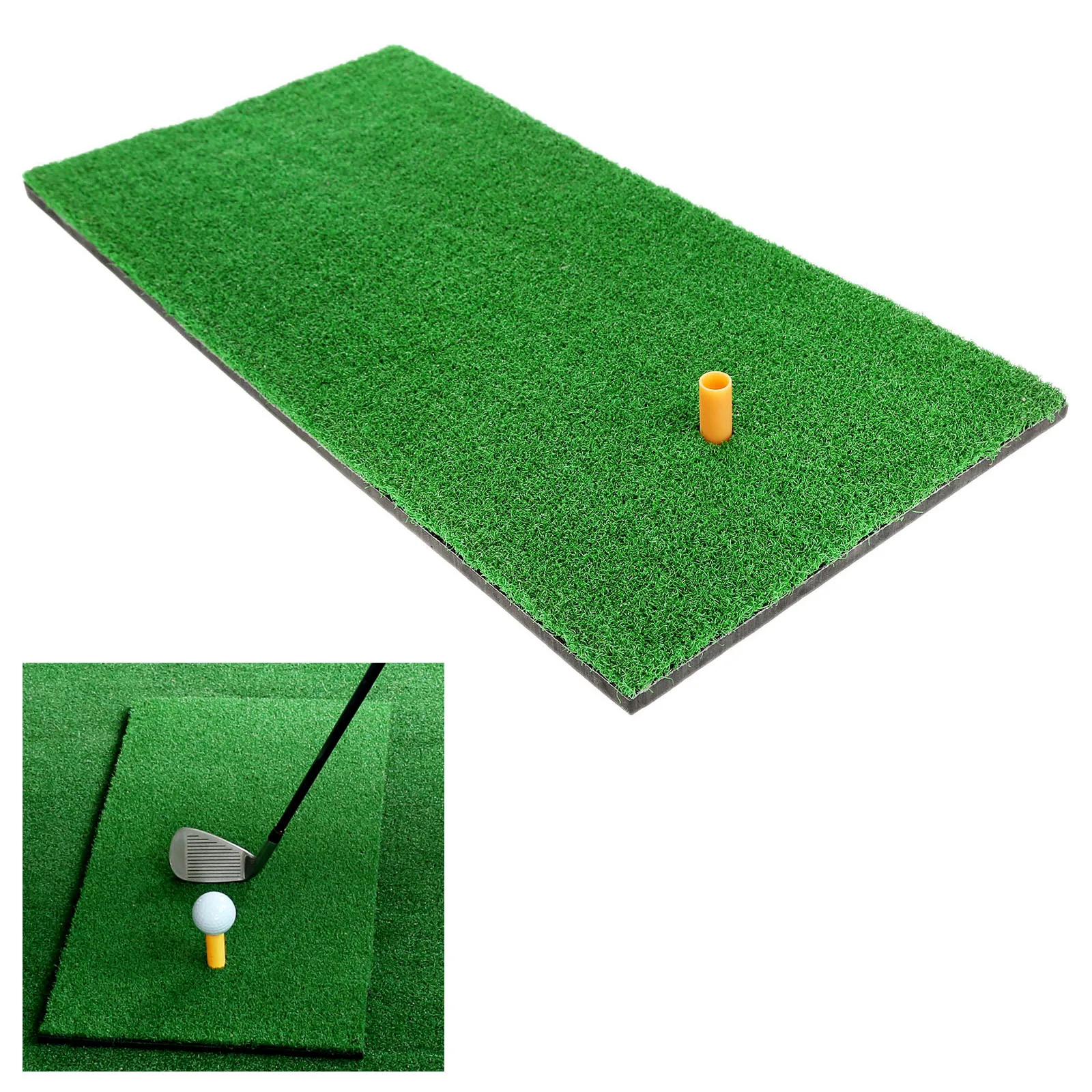1pc 11.8*23.6""/30*60cm Green Grass Backyard Golf Mat Golf Swing