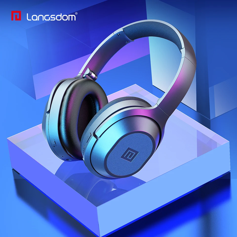 Langsdom BT25 Active шум шумоподавления наушники беспроводной Bluetooth гарнитура с