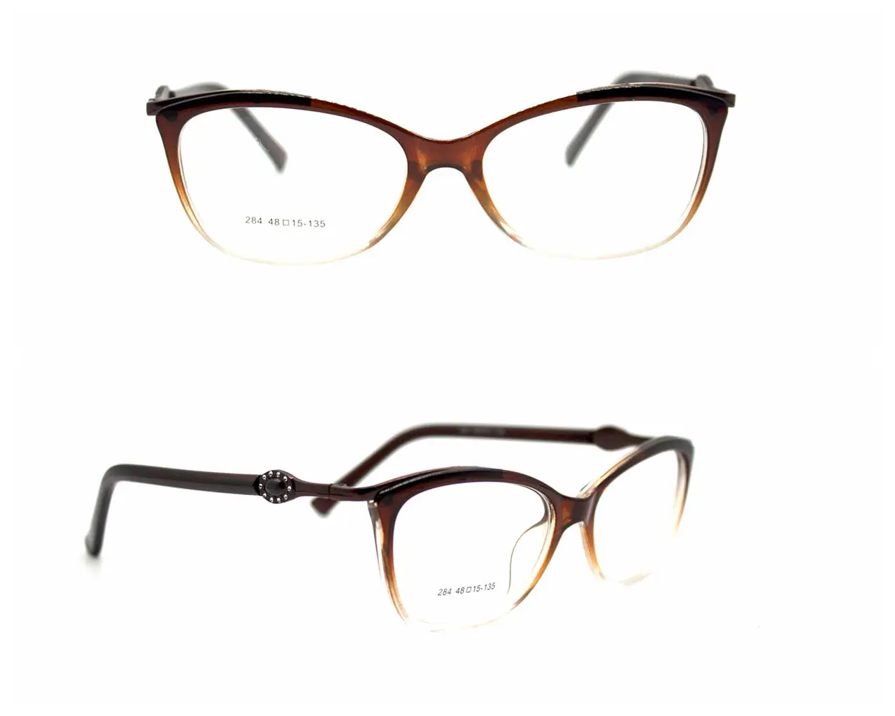 LuckTime классические квадратные женские очки с оправой, повседневные модные очки для близорукости, оправы для очков по рецепту на удачу#284