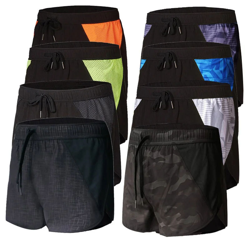 

Running Pants Three-point Jogging Pants Plus Size Fitness Training Marathon Shorts Quick-drying Breathable Sports Shorts Men