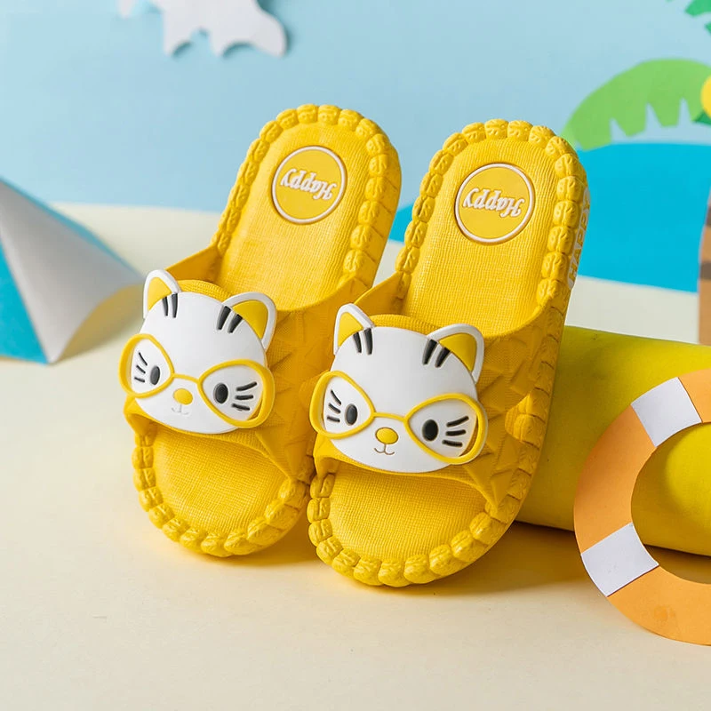 Childrens Slippers Shoes Toddler Soft Girls Baby Boys Kids Beach Cartoon Summer 
