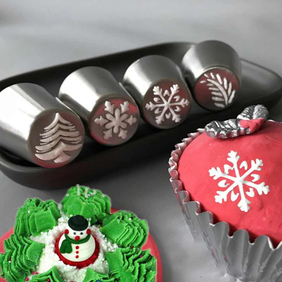 Russian Icing Piping Tips Christmas (3)