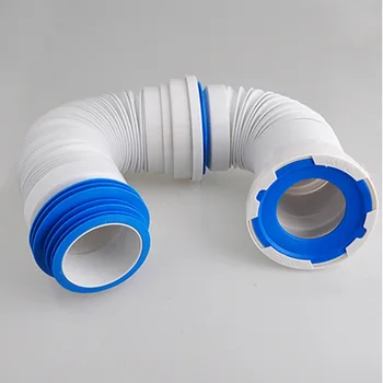 

Replacement Part Repair Tool Plumbing Household Adapter For Toilet Easy Install Pan Connector Waste Hose Universal Flexible WC
