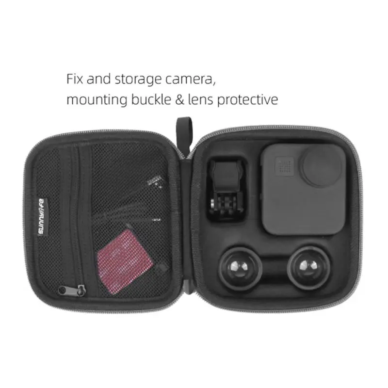 Ударопрочный Портативный чехол для переноски сумка для хранения для GoPro MAX аксессуары для камеры