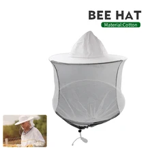 Hat Пчеловодство сетка головы Уход за кожей лица протектор Кепки Открытый Москитная пчелы инструменты вуалью защитный оборудование для пчеловодов