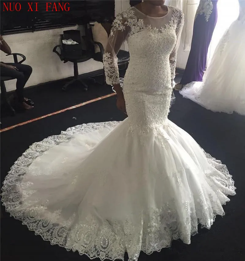 Nuoxifang Elegante Lange Mouw Trouwjurk 2020 Applique Strass Riem Vestido De Noiva V-hals Bruidsjurken Robe De Mariee Nuoxifang Elegante Lange Mouw Trouwjurk 2020 Applique Strass Riem Vestido De Noiva V-hals Bruidsjurken Robe De Mariee