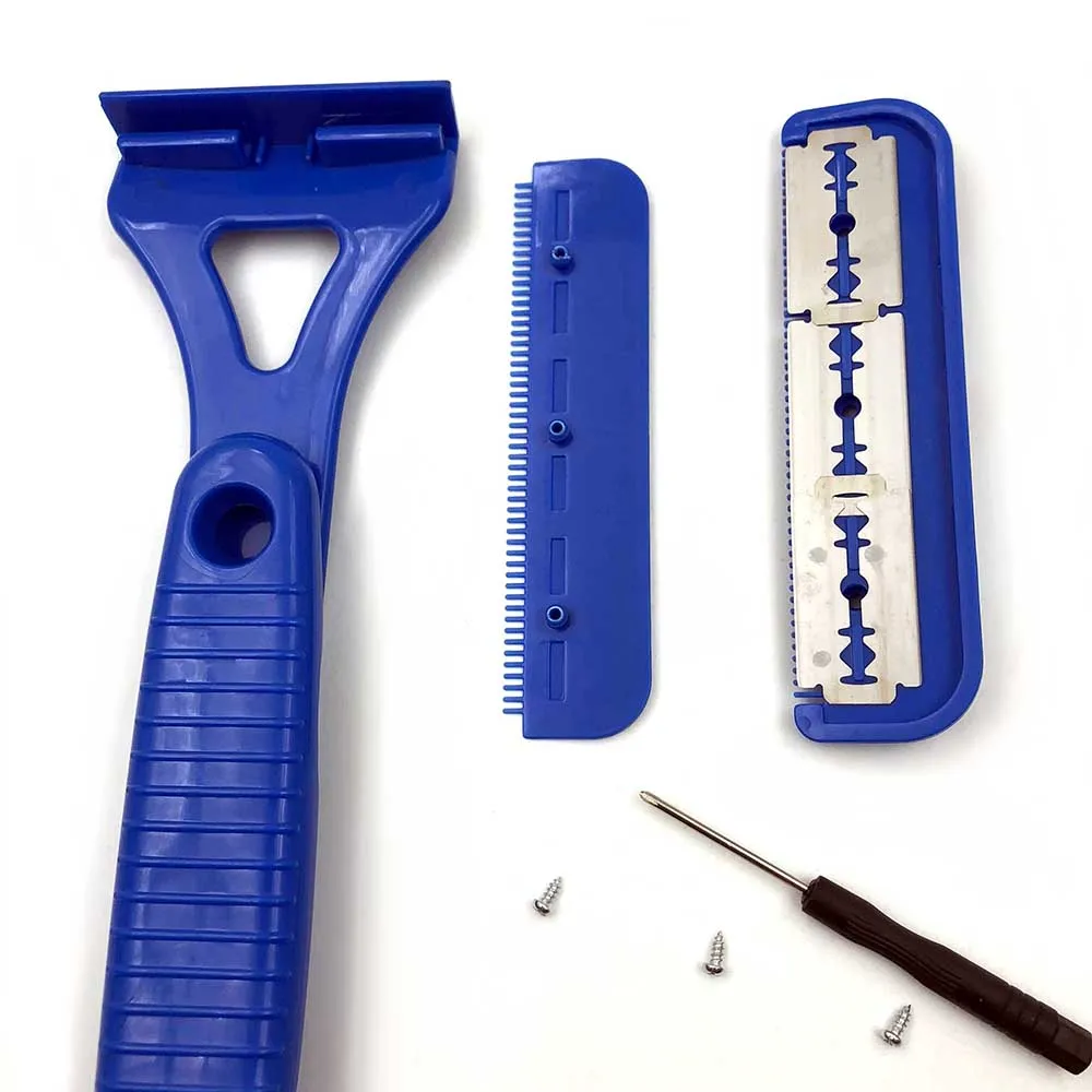 

1Pcs New Back Shavers for Men Back Hair Remover Stretchable Back Hair Trimmer Removal Tool Detachable Foldable Razor
