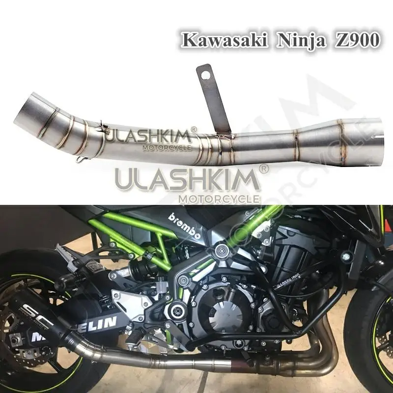 Z900 Ninja900 выхлопная труба z 900 ninja без шнуровки для kawasaki мотоцикл глушитель