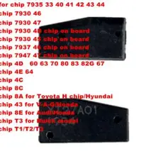 Xhorse VVDI супер чипа для ID46/40/43/4D/8C/8A/T3/47/41/42/45/ID46 для VVDI2 VVDI ключ инструмент/мини ключ инструмент