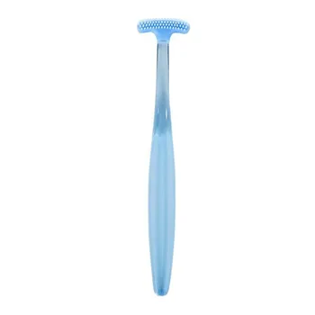 

Unisex Rubber Tongue scraper for Tongue care women Clean arc-shaped Manual tongue fur clean brush