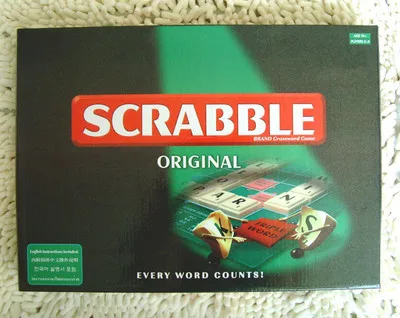 

Scrabble Game English Scrabble Board Game Spelling Teaching for Kids Toy Puzzles for Kids