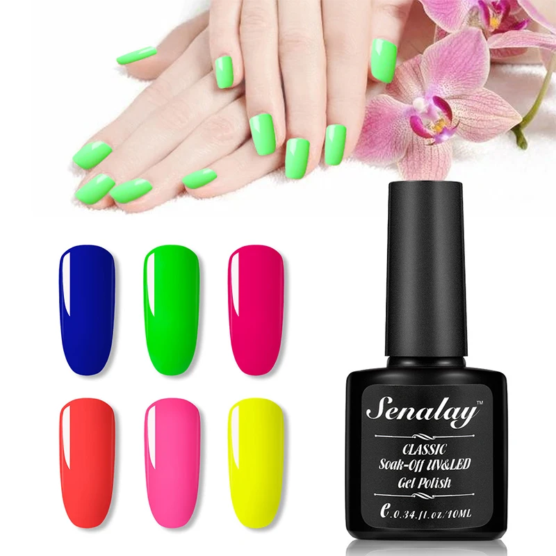 Nail Gel Polish Set UV Vernis Semi Permanent Primer Top Coat 8 ML Varnish Art Manicure DIY Design TSLM1 | Красота и здоровье