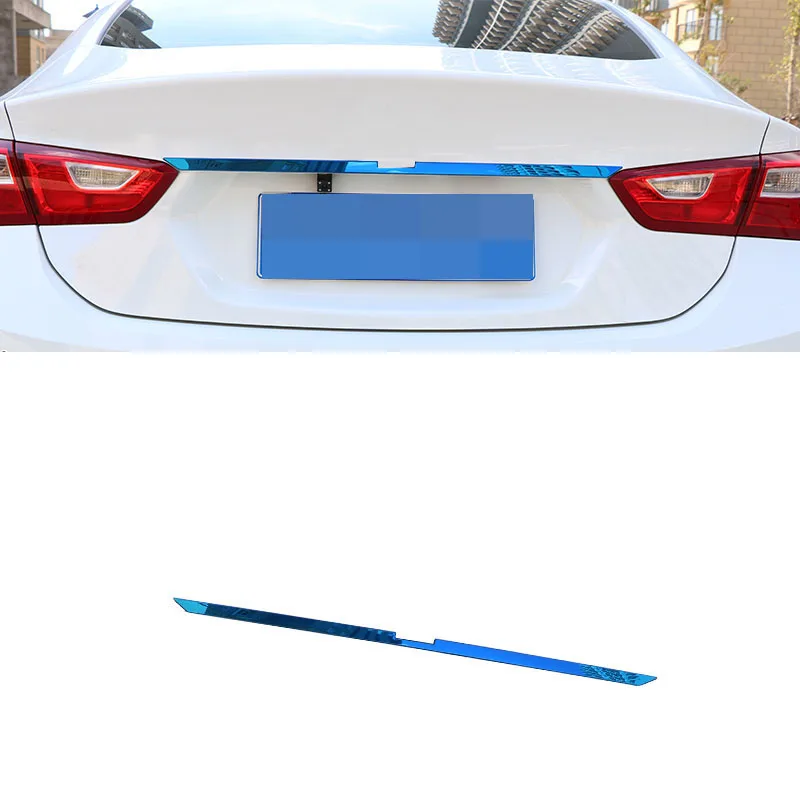 Полоса багажника из нержавеющей стали Lsrtw2017 для Chevrolet Malibu 2016 2017 2018 2019 2020