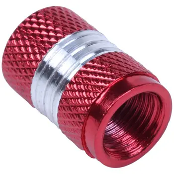 

4Pcs Aluminum Alloy Car Motorcycle Wheel Tire Valve Stem Cap Dust Cover Red
