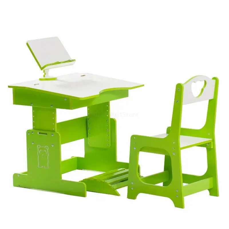 Strong PVC Chaise Kid Furniture Children Desk Chiars Ajustable Height