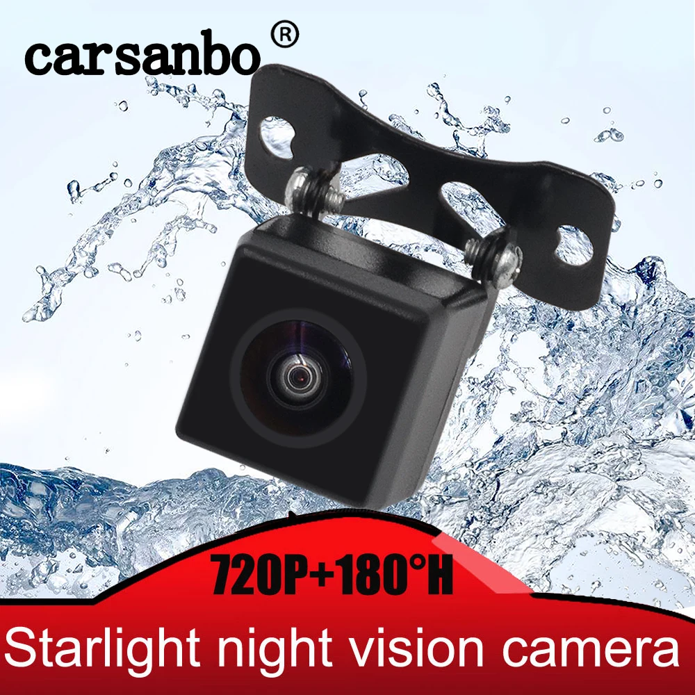 Carsanbo HD Автомобильная камера заднего вида, фронтальная камера, помощь при парковке, Автомобильная камера заднего вида для автомобиля, монитор заднего вида