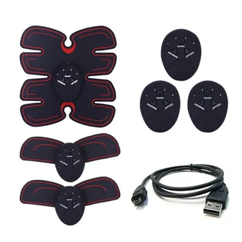 

Muscle Trainer Abdominal Machine Electric Muscle Stimulator ABS Ems Trainer Home Body Slimming Massage Sports Equipment