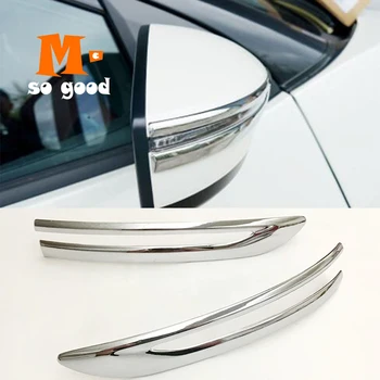 

2015-2020 Accessories Car Side Door Rearview Mirror Decoration Strip Cover Trim Sticker Car Styling ABS Chrome for Nissan Versa