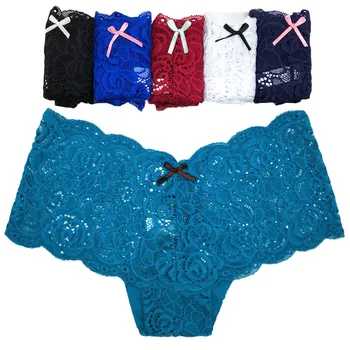 

6Pcs/lot Women Panties Cotton Underwear Sexy Lace Briefs set Ladies Girls Intimates Lingerie for Women Dropshipping M-XXL