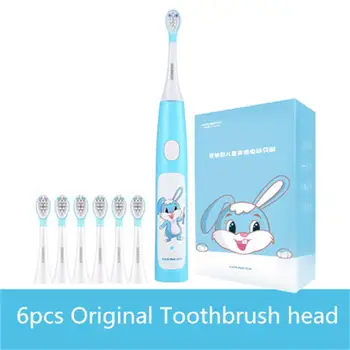 

Hot sell Children Electric Toothbrush Rechargeable Soft Bristle Protective Toothbrush Waterproof Sonic birthday gifts for kids