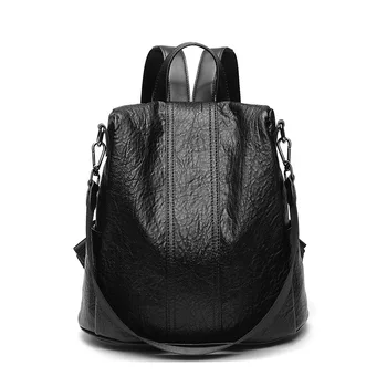 

Soft Leather Backpack Women New Small Backpack School Bags Luxury Anti Theft Backpack Designer Backpacks Women High Quality