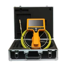 23 мм 7 дюймов Экран ручка водоотводная труба Видео Инспекции Камера с DVR Запись возможностью погружения на глубину до 30 м счетчик кабель 512Hz трансмиттером