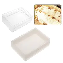 Мед решетки коробка Пчеловодство чехол инструмент улей оборудование поставка прозрачный 72XF