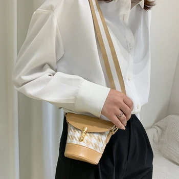 

S.IKRR Small Women'S Bag 2020 Mini Bucket Summer Crossbody Bags Lady Travel Purses and Handbags Female Shoulder Messenger Bag
