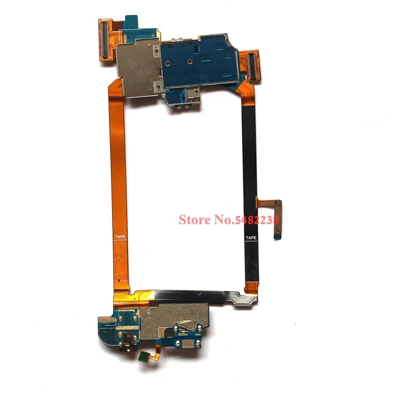 100 Original USB Charging Dock Port Flex cable For LG G2 LS980 VS980 USB Charger Plug with Microphone Headphone Jack Connector
