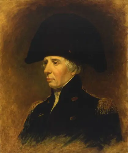 

HIGH QUALITY PORTRAIT OIL PAINTING ON CANVAS ADMIRAL NELSON 24X36