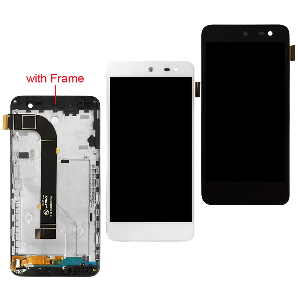 Skup WEICHENG Wileyfox Swift ekran dotykowy + montaż ekranu wyświetlacza lcd do Wileyfox swift lcd z ramką wymiana smartfona + narzędzia