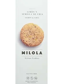 

Milola, Galleta de Limón y Semillas de Chía - 3 de 140 gr. (Total 420 gr.)