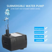 Tanque de peixes bomba submersível 5w aquário filtro submersível bomba de aeração lagoa de peixes bomba de circulação SM 355