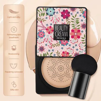 

Wholesale BB Cream Waterproof Moisturizing Brighten Concealer Foundation Mushroom Sponge Women Girl New Fashion Face Makeup M3