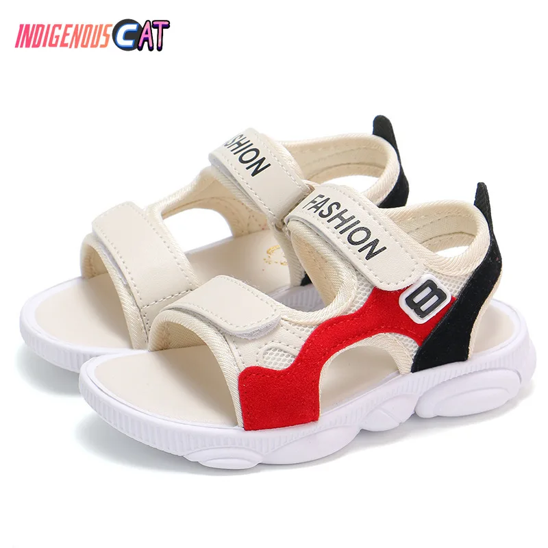 

Summer New Kids Sandals Boys Girls Sport Casual Light Shoes Children Baby Flat Shoes Kids Beach Leather Sandals Fashion Sandals