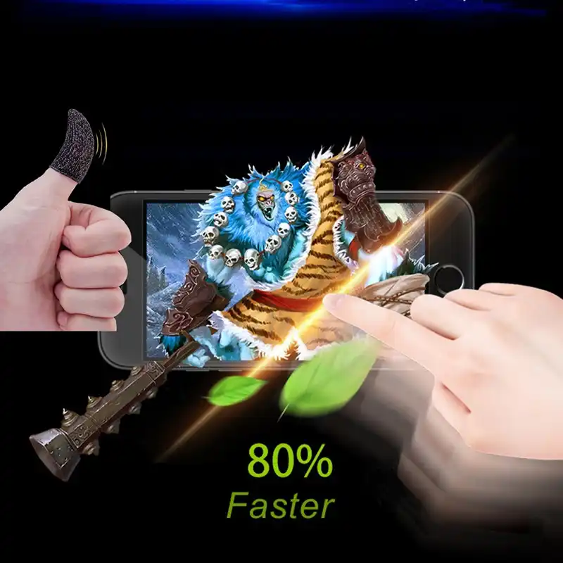 For Game Sleeve Gloves Phone Touchscreen Controller Mobile 10pcs Gaming Finger Sweatproof Buy At A Low Prices On Joom E Commerce Platform